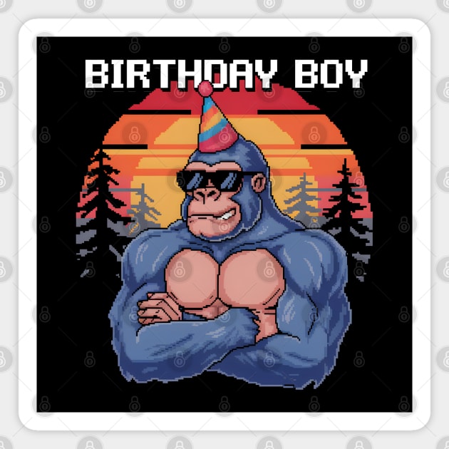 Birthday Boy Magnet by MakerMind8.2